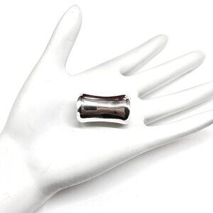 Sterling Silver Tube Slide Pendant for Men or Women
